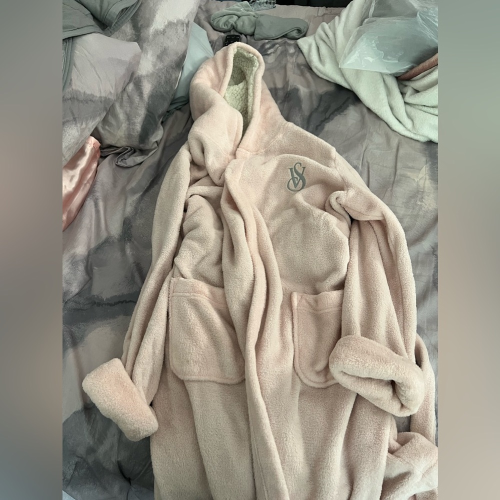 Victoria’s Secret pink robe